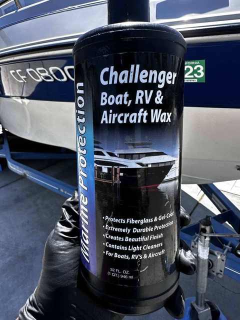 Boat Detail — Marine Protection Wax